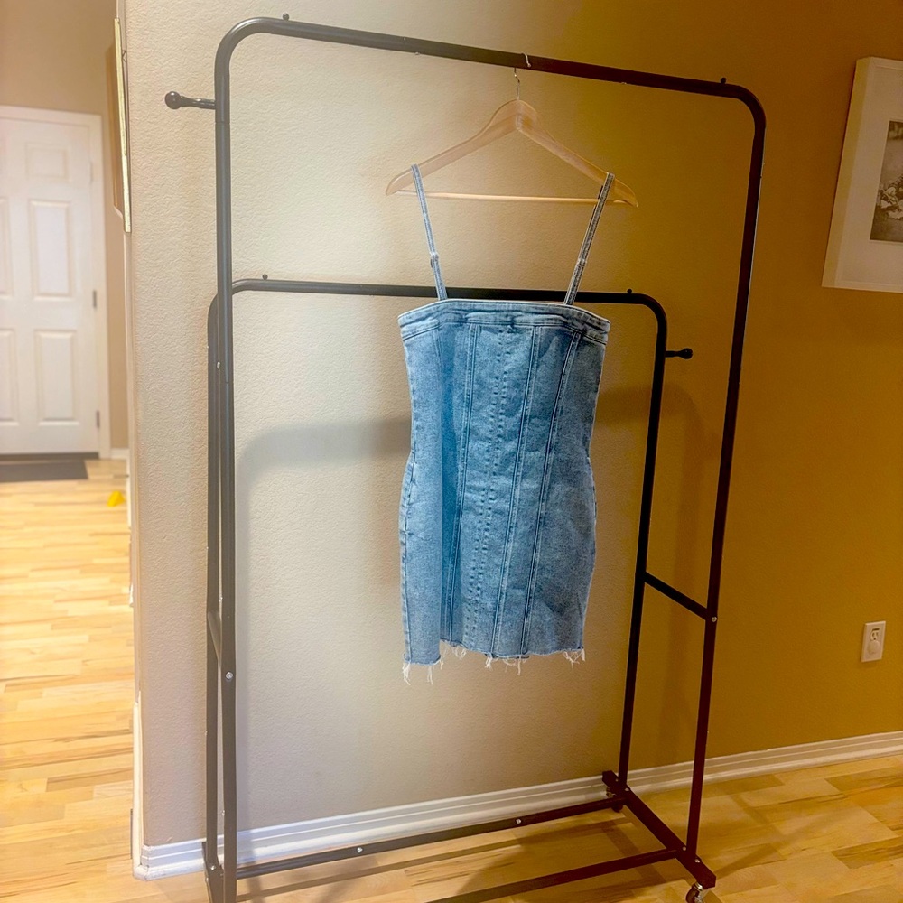 Denim mini